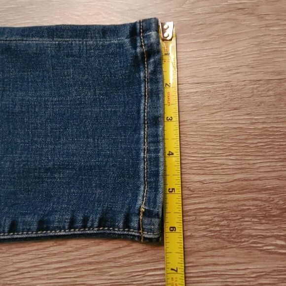 Maurices Jeans Size 8 Skinny Mid Rise Medium Light Wash Stretch Denim - Picture 10 of 11